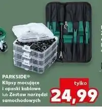 Kaufland PARKSIDE Klipsy mocujące i opaski kablowe lub Zestaw narzędzi samochodowych oferta
