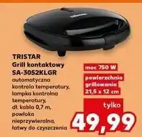 Kaufland Grill kontaktowy sa-3052klgr Tristar oferta