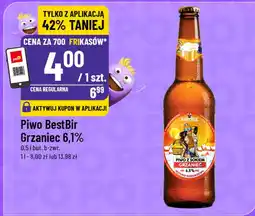 Polomarket Piwo BestBir Grzaniec 6,1% 0,5 l but. b-zwr oferta
