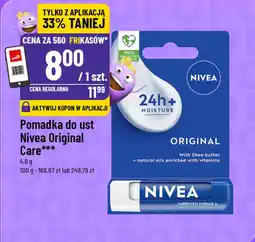 Polomarket Pomadka do ust Nivea Original Care oferta