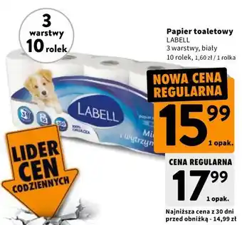Intermarche Papier toaletowy LABELL oferta