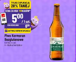 Polomarket Piwo Kormoran Bezglutenowe 0,5 l but. b-zwr oferta