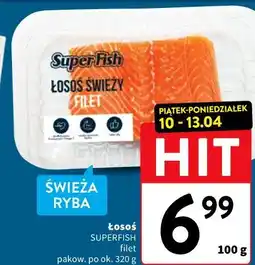 Intermarche Łosoś świeży filet SUPERFISH oferta