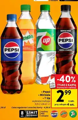 Intermarche Pepsi , Mirinda , 7 Up oferta