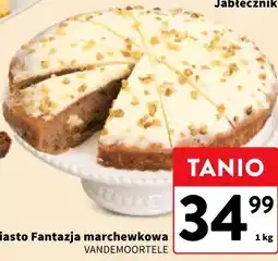 Intermarche Ciasto Fantazja marchewkowa VANDEMOORTELE oferta