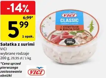 Intermarche Sałatka z surimi VICI oferta