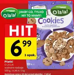 Intermarche Płatki O LA LA! wybrane rodzaje oferta