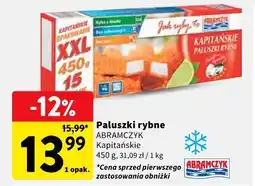 Intermarche Paluszki rybne Kapitańskie ABRAMCZYK oferta
