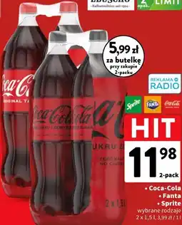 Intermarche Coca-Cola, Fanta, Sprite oferta