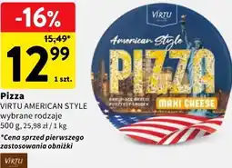 Intermarche Pizza VIRTU AMERICAN STYLE wybrane rodzaje oferta
