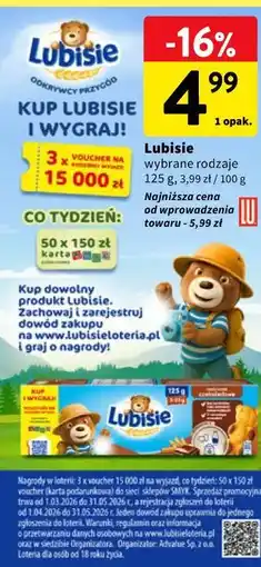 Intermarche Lubisie wybrane rodzaje oferta