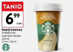Intermarche Napój kawowy STARBUCKS wybrane rodzaje oferta