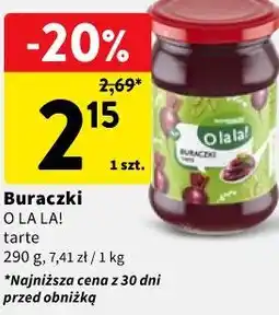 Intermarche Buraczki O LA LA! tarte oferta