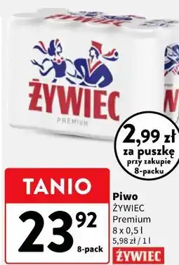 Intermarche Piwo Żywiec Premium oferta