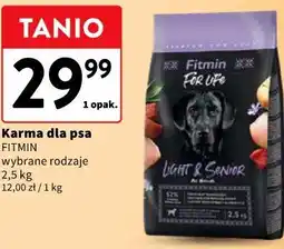 Intermarche Karma dla psa FITMIN wybrane rodzaje oferta