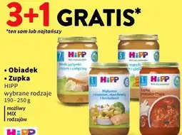 Intermarche Obiadek Zupka HIPP wybrane rodzaje oferta