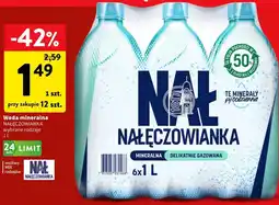 Intermarche Woda mineralna NAŁĘCZOWIANKA oferta
