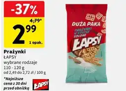Intermarche Prażynki ŁAPSY wybrane rodzaje oferta