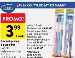 Intermarche Szczoteczka do zębów LABELL oferta