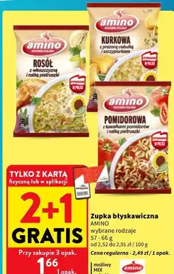 Intermarche Zupka błyskawiczna AMINO oferta
