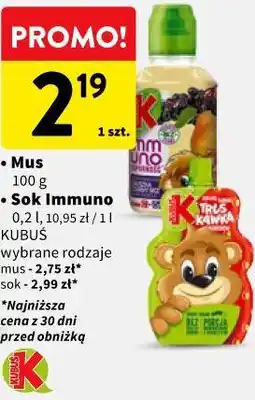Intermarche Mus / Sok Immuno KUBUŚ oferta