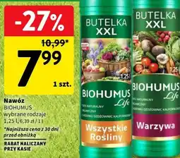 Intermarche Nawóz BIOHUMUS wybrane rodzaje oferta