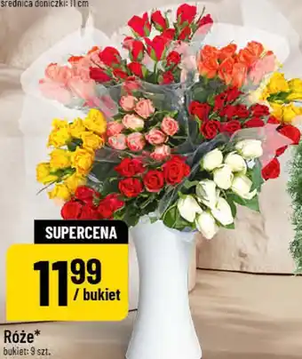 Polomarket Róże bukiet: 9 szt oferta