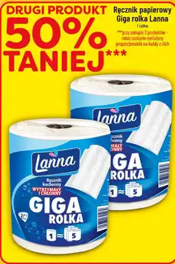 Polomarket Ręcznik papierowy Giga rolka Lanna oferta