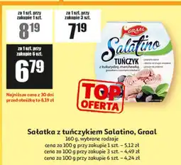 Auchan Sałatka z tuńczykiem Salatino, Graal oferta
