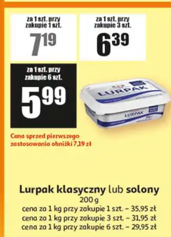 Lurpak klasyczny lub solony