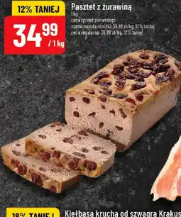 Polomarket Pasztet z żurawiną oferta