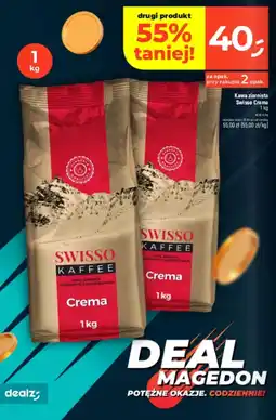 Dealz Kawa ziarnista Swisso oferta