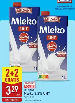 ALDI Mleko Milsani oferta