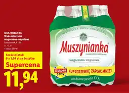 Lidl Woda mineralna Muszynianka oferta