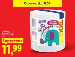 Lidl Ręcznik papierowy Floralys oferta