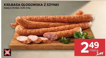 Stokrotka Kiełbasa głogowska z szynki oferta