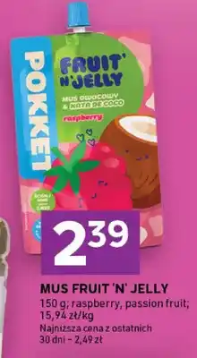 Stokrotka Mus fruit 'n' jelly raspberry, passion fruit oferta