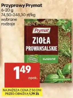 Delikatesy Centrum Przyprawy Zioła prowansalskie suszone oferta