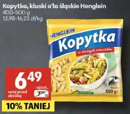 Delikatesy Centrum Kopytka, kluski a'la śląskie oferta