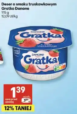 Delikatesy Centrum Deser o smaku truskawkowym Gratka oferta
