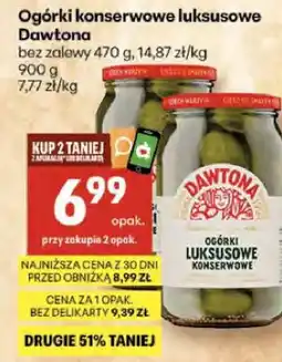 Delikatesy Centrum Ogórki konserwowe luksusowe oferta