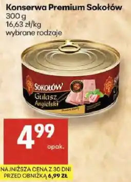 Delikatesy Centrum Konserwa Premium Sokołów Gulasz wieprzowy oferta