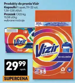 Delikatesy Centrum Produkty do prania Vizir Kapsułki, Proszek wybrane rodzaje oferta