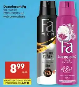 Delikatesy Centrum Dezodorant wybrane rodzaje oferta