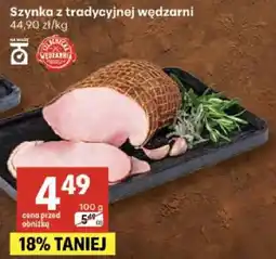 Delikatesy Centrum Szynka z tradycyjnej wędzarni oferta