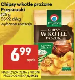 Delikatesy Centrum Chipsy w kotle prażone śmietana i cebulka oferta