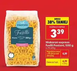Biedronka Makaron express fusilli oferta