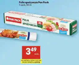 Delikatesy Centrum Folia spożywcza oferta