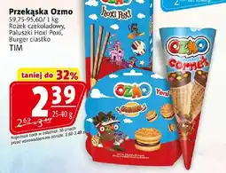 Prim Market Przekąska Ozmo różek czekoladowy, Paluszki Hoxi Poxi, Burger ciastko oferta