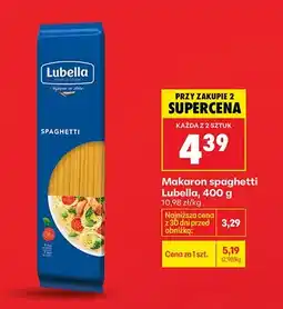 Biedronka Makaron spaghetti oferta